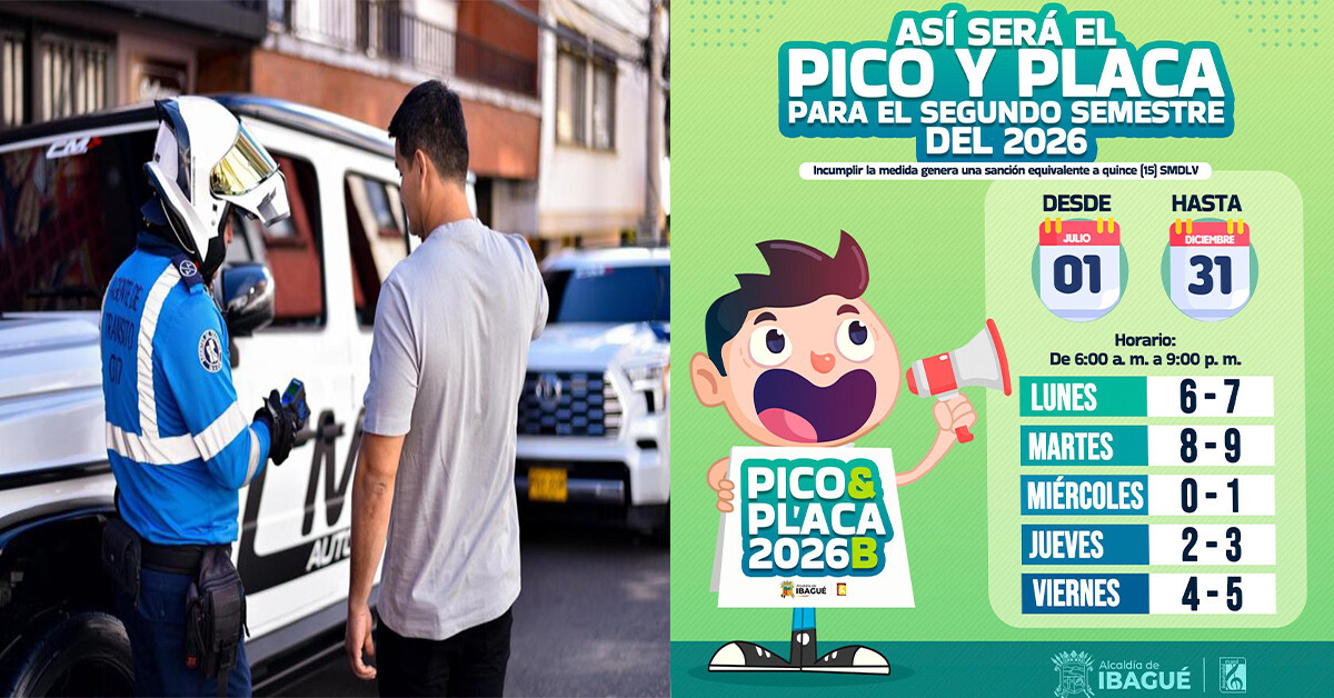 Conductores estrenan nueva rotación del pico y placa desde este miércoles