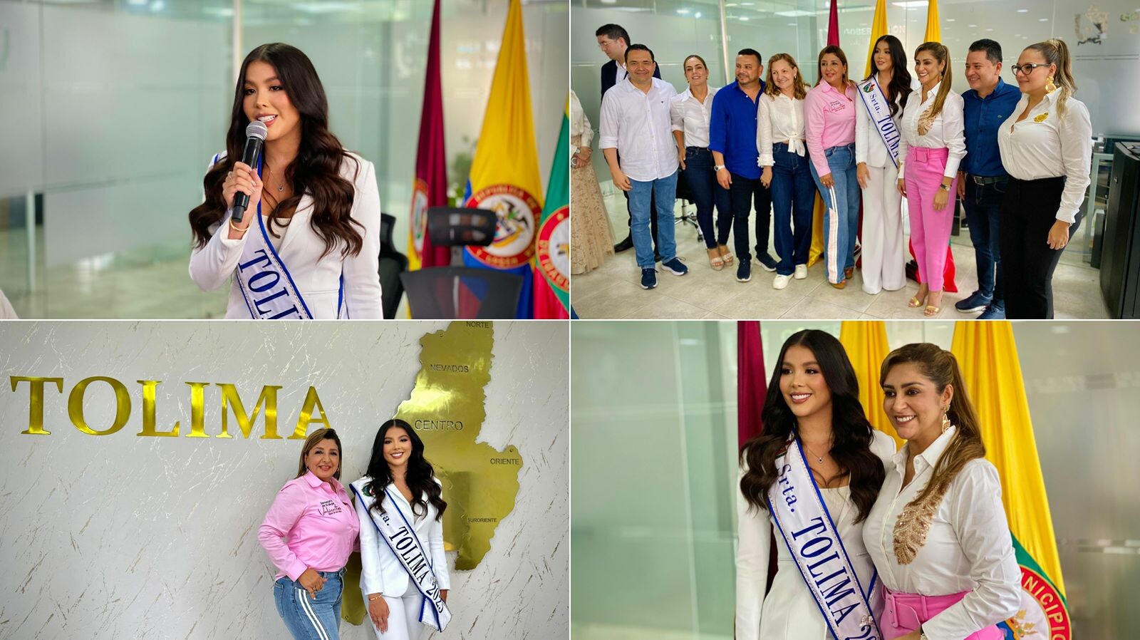 Señorita Tolima recibe su banda y representará al departamento en el Concurso Nacional de Belleza