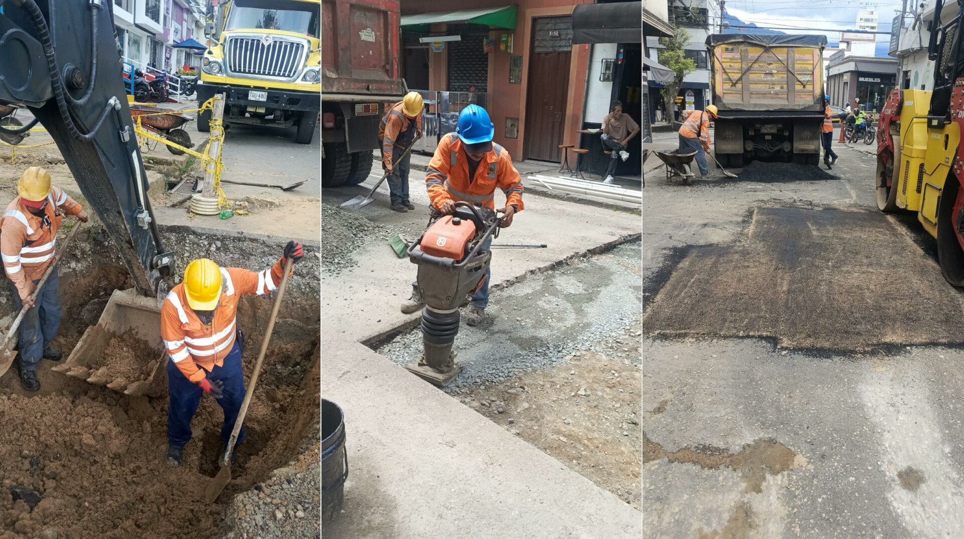 Administración interviene tres nuevos tramos viales con el programa ‘Ambulancia Vial’