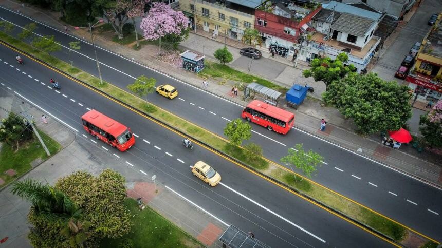 Arreglos viales en la carrera quinta de Ibagué, causan trancones