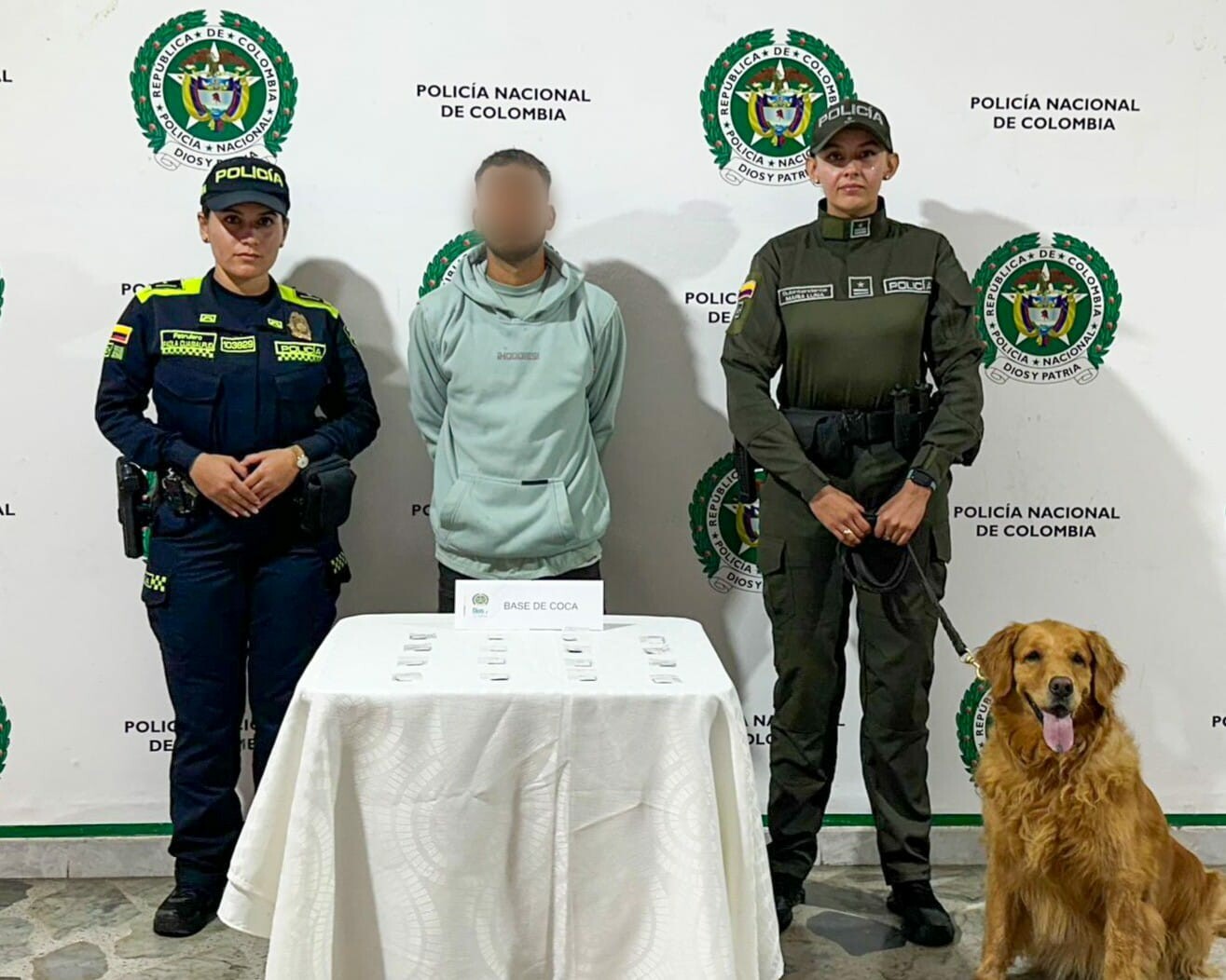 Un hombre fue capturado con 16 dosis de estupefaciente ocultas en un maletín durante operativos de control