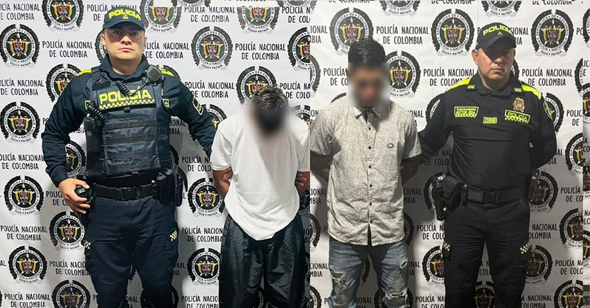 Hermanos detenidos en Ibagué por agresión a familiares y policías